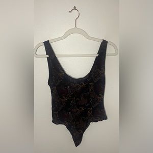 Free people thong bodysuit